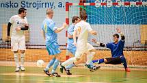 V utkání futsalové divize E rozdrtil PRO-STATIC Blansko rezervu druholigového Amoru Lazor Vyškov 14:1.