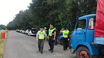 Policisté zkontrolovali na Blanensku při dopravní akci téměř sedm set vozidel.