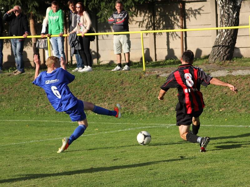 Fotbalisté Ráječka rozstříleli Kyjov 7:1.