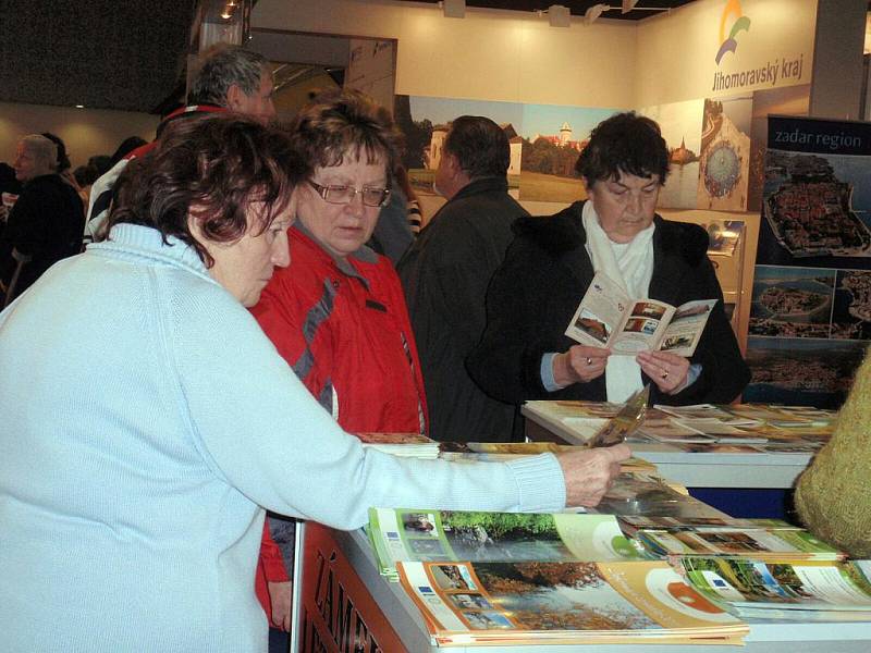 Z Blanenska lákaly na Regiontour především letovický zámek a loď z Punkvy.