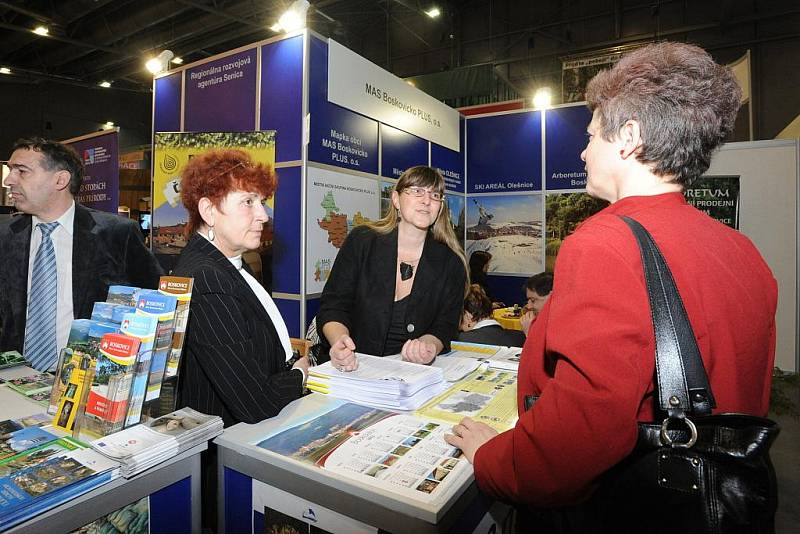 Z Blanenska lákaly na Regiontour především letovický zámek a loď z Punkvy.