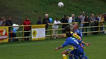 Fotbalisté Blanska remizovali s Boskovicemi 0:0. Kapitán domácích Libor Němec neproměnil v prvním poločase penaltu.