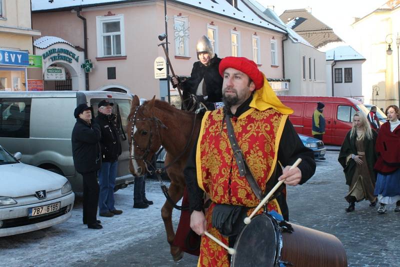 Patnáctý Vánoční jarmark tradičních řemesel v Boskovicích. 