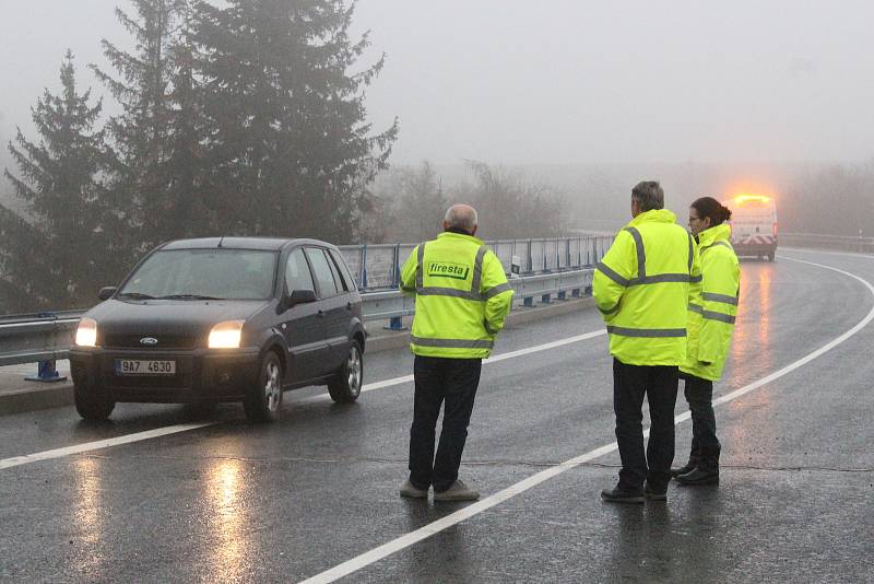 Objížďka skončila. Silničáři otevřeli nový silniční most v Černé Hoře na tahu I/43 Brno – Svitavy.