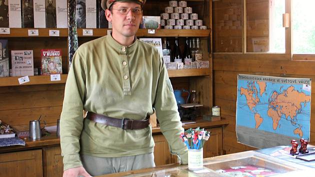 V Boskovicích stojí Legiovlak, putovní výstava o českých a slovenských legionářích, kteří v první světové válce bojovali v Rusku.
