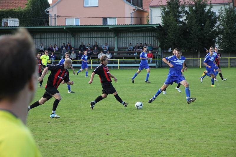 Fotbalisté Ráječka rozstříleli Kyjov 7:1.