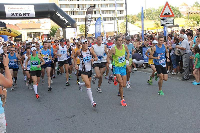 Půlmaraton Moravským krasem 2011.