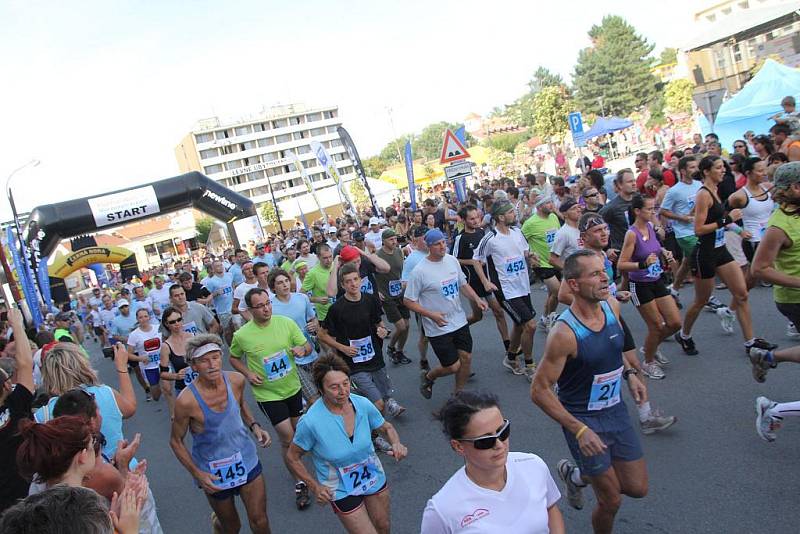 Půlmaraton Moravským krasem 2011.