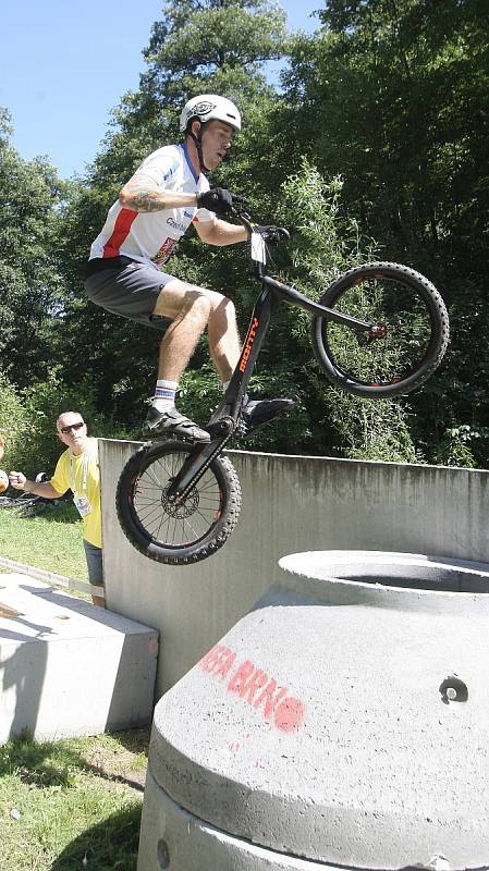 Mistrovství světa biketrial 2016 v Blansku.