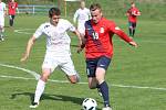 Ve 22. kole Fortuna Moravskoslezské ligy remizovali fotbalisté FK Blansko s 1. FC Slovácko B 1:1.