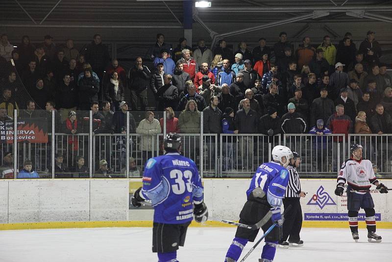 Boskovičtí hokejisté porazili v posledním zápase základní části krajské hokejvé ligy Blansko 6:4. Ve středu hrají oba týmy spolu znovu ve čtvrtfinále play-off.