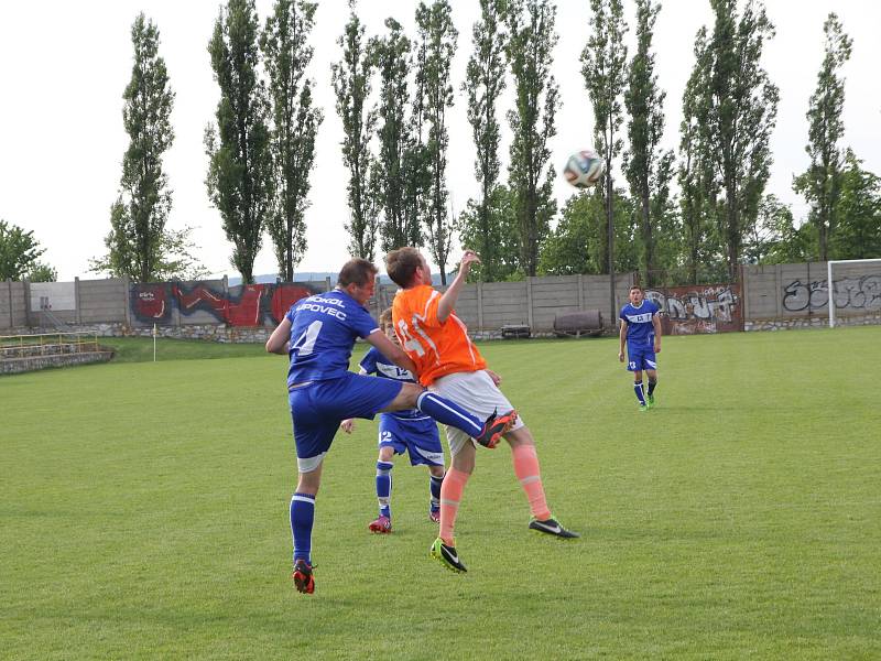 Fotbalisté Slovanu Brno vyhráli v Lipovci 3:1.