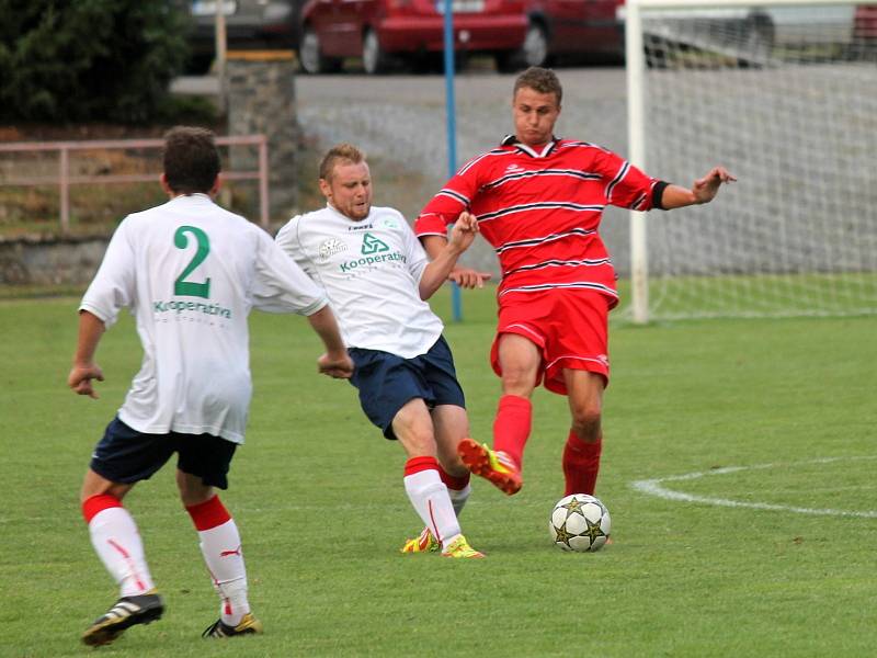 Jasná záležitost. Fotbalisté Boskovic převálcovali v krajském poháru Doubravici 5:1. V první kole hrají v neděli s Ráječkem.