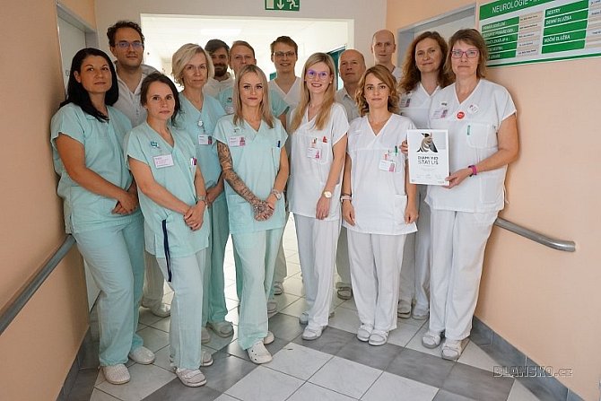 Iktové centrum Nemocnice Blansko získalo diamantové ocenění