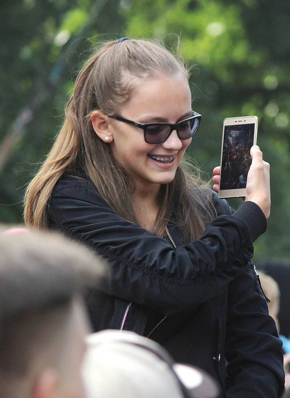 Zámecký park v Blansku ovládl třetí ročník hudebního festivalu Morava Park Fest.