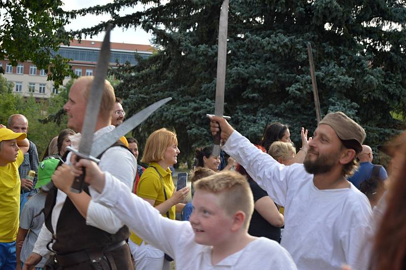 Při Dnu Brna se Kraví hora stala centrem vojensko-historického programu.