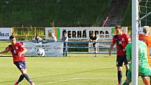 V utkání Moravskoslezské fotbalové ligy (MSFL) porazil FK Blansko doma Sigmu Olomouc B 1:0.