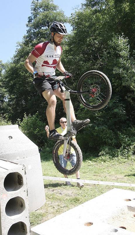 Mistrovství světa biketrial 2016 v Blansku.