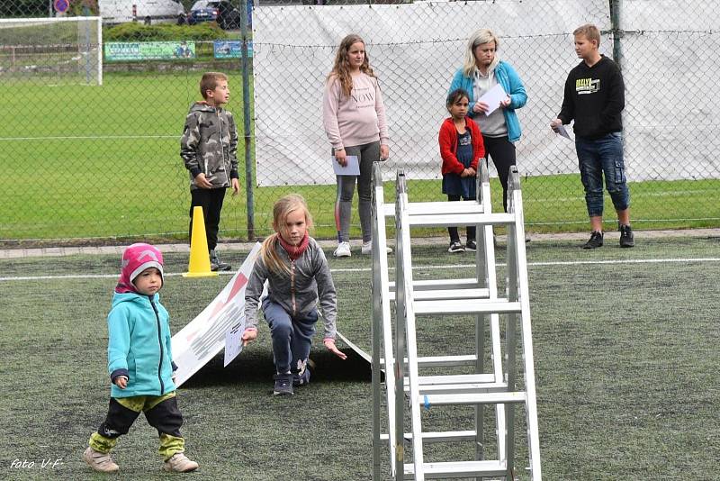 Sportovní den v Boskovicích prověřil zdatnost malých účastníků.