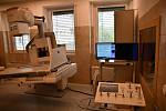 Moderní přístroje v radiologickém oddělení nemocnice v Boskovicích.