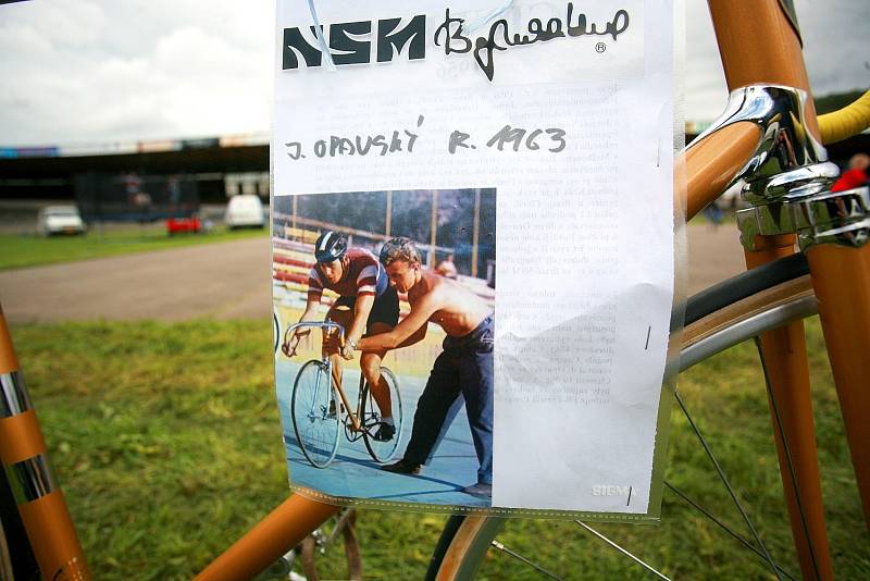 Rekordovál na brněnském Velodromu.