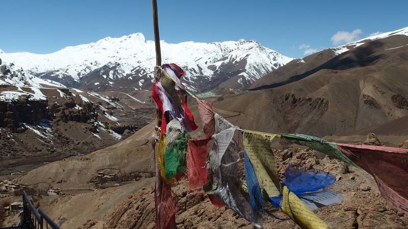 Petra Štichová a Daniel Dvořák učili děti ve škole v indické oblasti Malý Tibet.