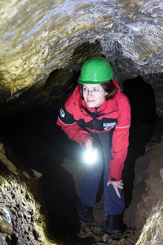 V jeskyni Výpustek se pro návštěvníky připravuje nová prohlídková trasa.