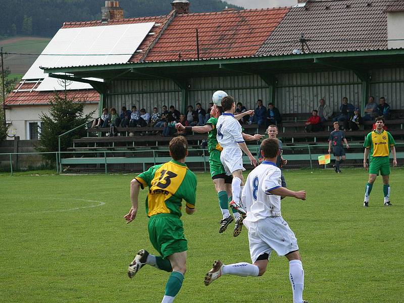 Fotbalisté Ráječka v zápase s Podlužím remizovali.