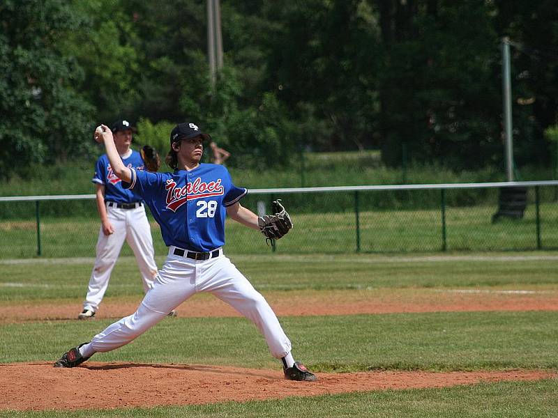 Český baseballový pohár kadetů v areálu Olympie Blansko.