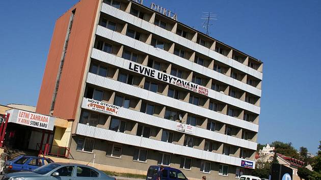 Hotel Dukla na náměstí Republiky v Blansku.