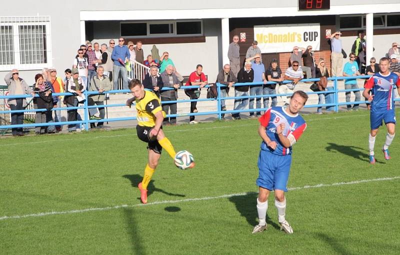 Fotbalisté Blanska remizovali s Rosicemi 1:1.