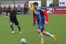 Fotbalisté Blanska porazili Kozlovice 2:0.