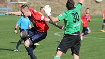 Ve třetím jarním kole Fortuna Moravskoslezské ligy fotbalisté Blanska prohráli s Hanáckou Slavií Kroměříž 1:2.