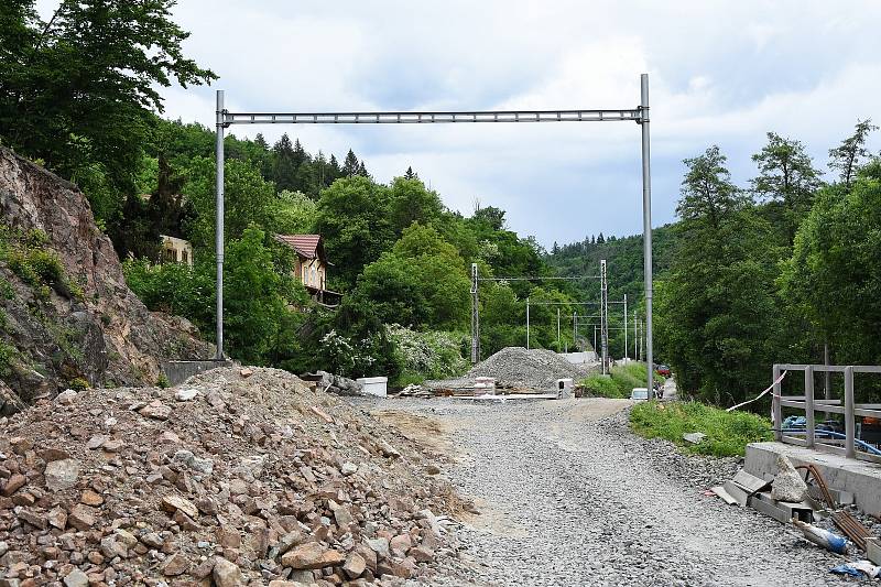 Směrem k odbočce Svitava. Se souhlasem Martina Bezdíčka