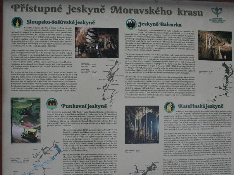 Sloupsko-šušůvská jeskyně v Moravském krasu.