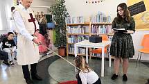 V blanenské městské knihovně začalo tento týden pasování prvňáčků na čtenáře.