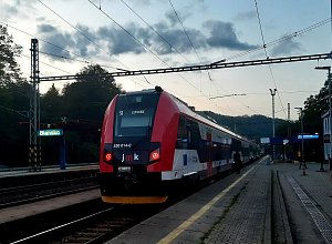 Komfortnější a bezpečnější cestování z Blanska? Vlaky na sever staví u prvního nástupiště.