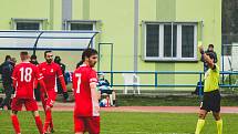 FORTUNA:NÁRODNÍ LIGA: Blansko (červená) - Hradec Králové.