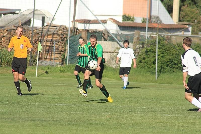 Fotbalisté Doubravice porazili v posledním kole Blansko B 3:1. Oba týmy sestupují do okresního přeboru. 