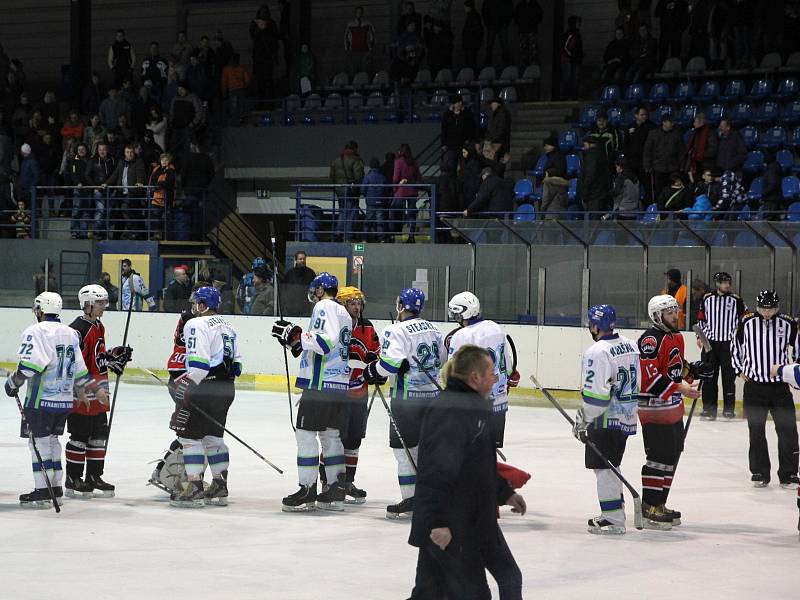 Hokejisté Boskovic porazili Blansko i ve druhém zápase a postupují do semifinále play-off krajské ligy.