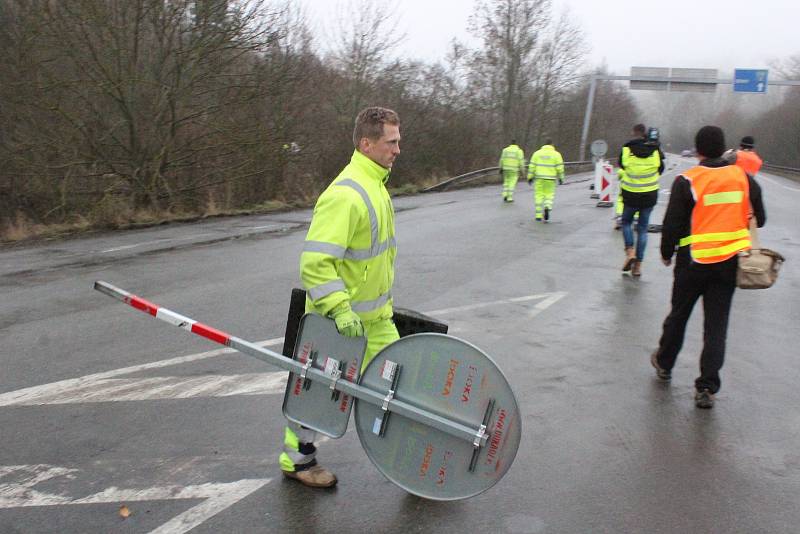 Objížďka skončila. Silničáři otevřeli nový silniční most v Černé Hoře na tahu I/43 Brno – Svitavy.