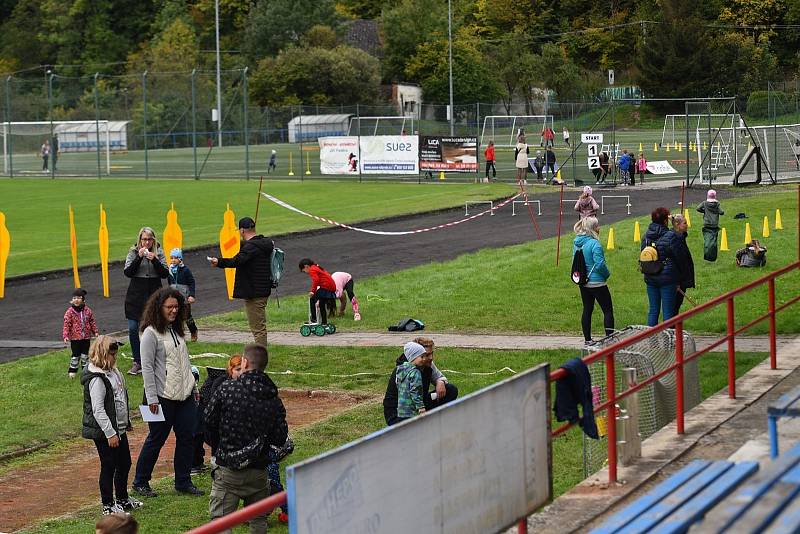 Sportovní den v Boskovicích prověřil zdatnost malých účastníků.