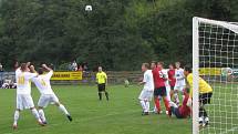 Fotbalisté Boskovic prohráli doma se Spartou Brno 1:3.