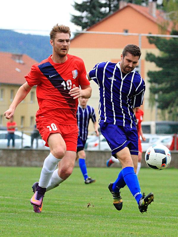 V utkání jihomoravské divize prohráli fotbalisté FK Blansko s FSC Stará Říše 0:3.