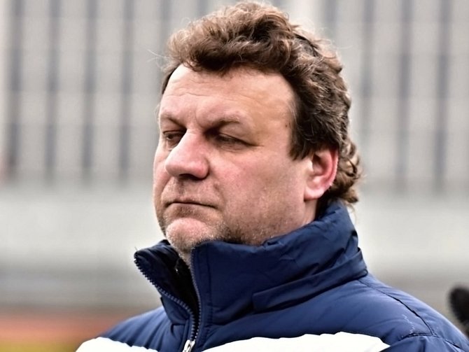 Fotbalový trenér Pavel Helán.
