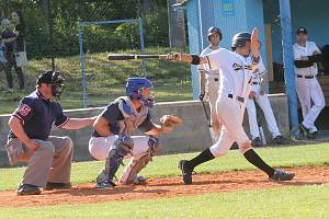 Baseballisté Olympie Blansko s přehledem dvakrát porazili poslední tým Českomoravské lgy Wolfs Domažlice.