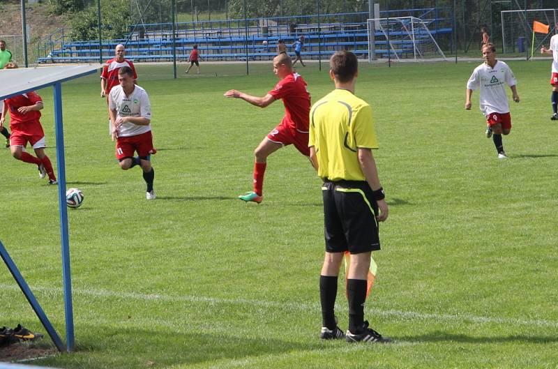 Skupina A I. A třídy začala derby Boskovic s Bořitovem. Boskovice byly od začátku lepší, vytvářely si šance, ovšem ty neproměňovaly. Bořitov přijel posílený o hráče Blanska, se kterým má klub smlouvu o hostování hráčů v projektu fotbalových farem.