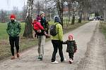 Nový hrad nedaleko Olomučan na Blanensku otevřel své brány. Turisty přilákal velikonoční jarmark.