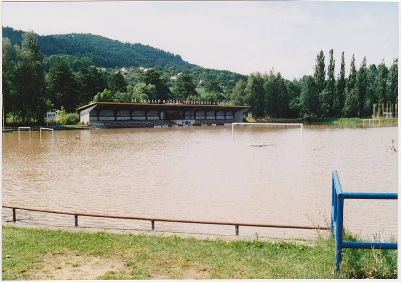 Povodně v červenci 1997 v Blansku.