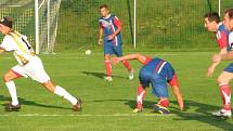 Fotbalisté Blanska  porazili Kuřim 2:1 a jsou v čele krajského přeboru.